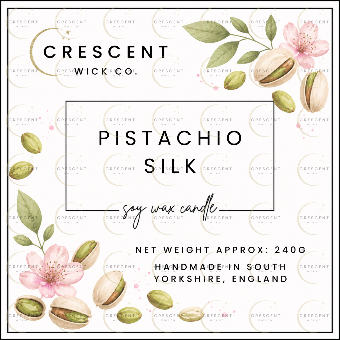 Pistachio Silk Candle - 30cl