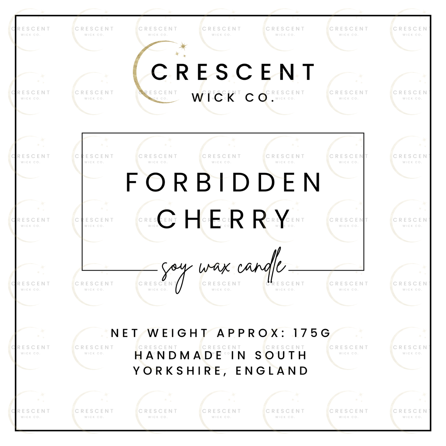 Forbidden Cherry Candle - 30cl