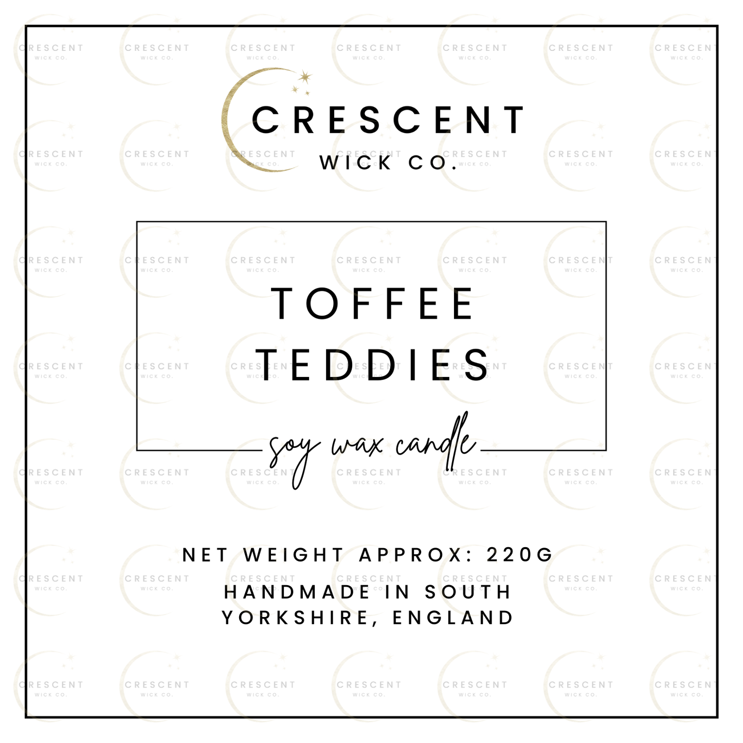 Toffee Teddies Candle - 30cl