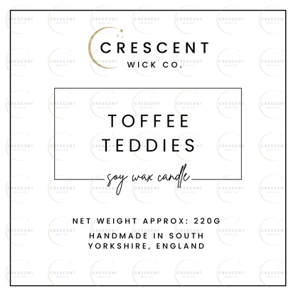 Toffee Teddies Candle - 30cl