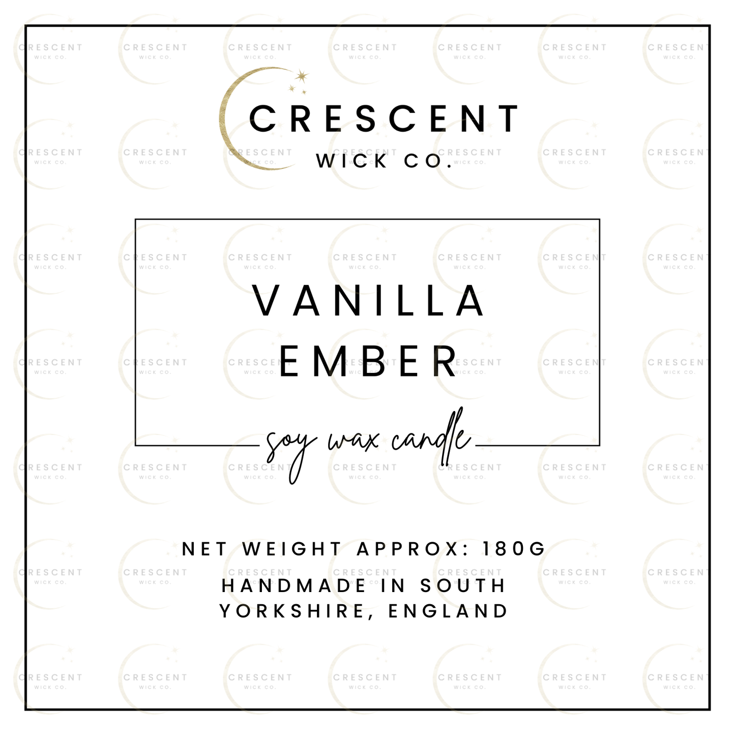 Vanilla Ember Candle - 30cl