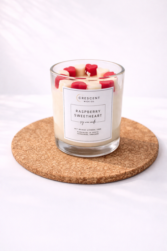 Raspberry Sweetheart Candle - 30cl